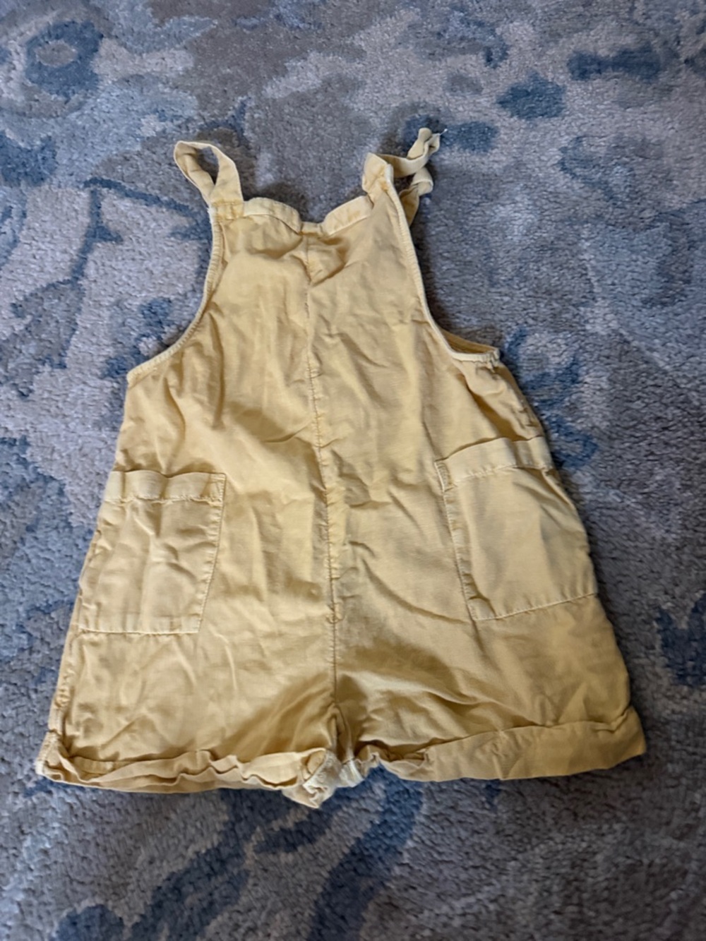 O'Neill Yellow Kids Romper Overalls